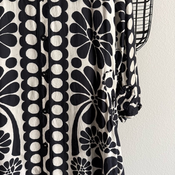 Farm Rio Palermo long sleeve midi dress - Picture 3 of 9